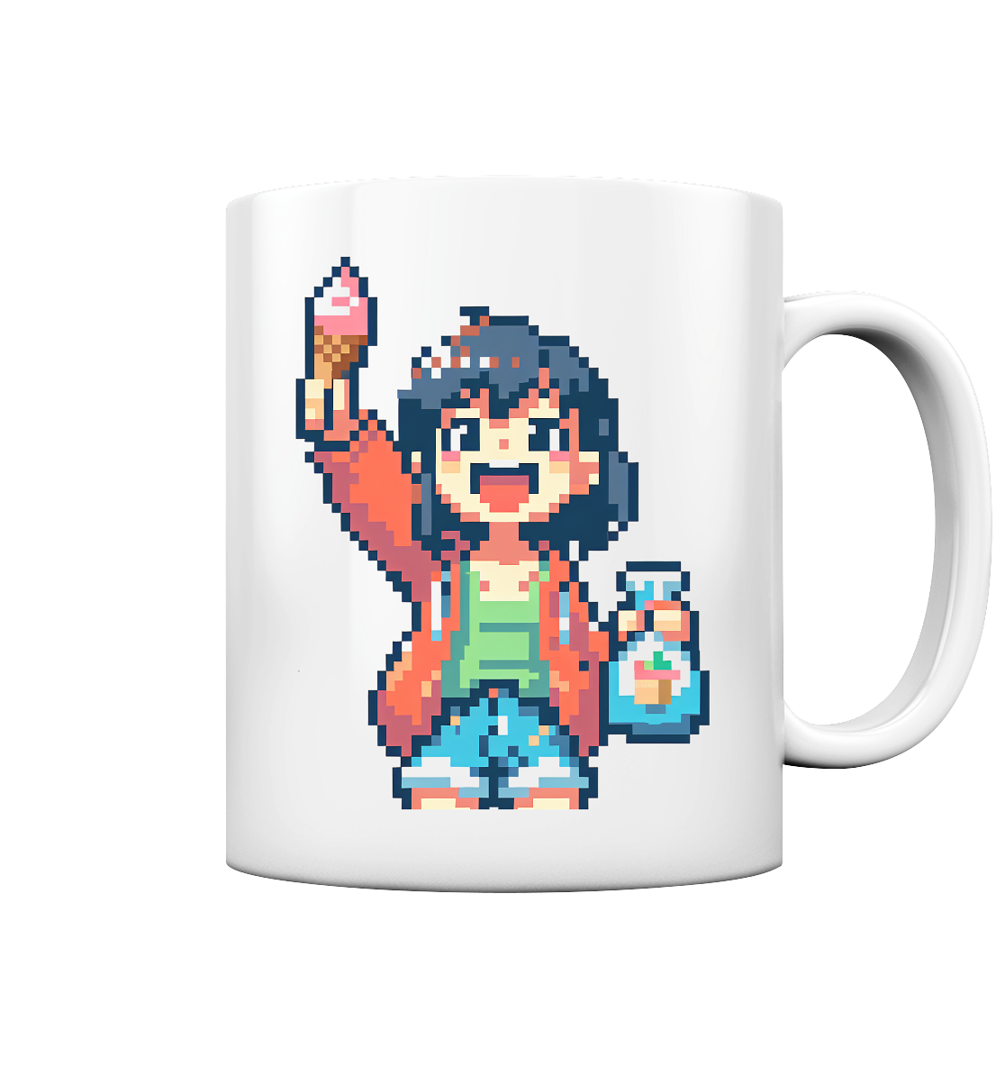Moritz World: Happy Ice Girl - Tasse glossy
