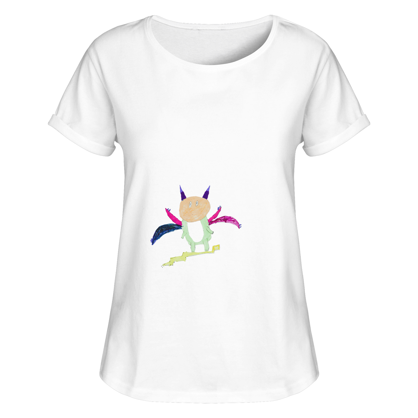 Blitzreiter - Womens Roll-Up T-Shirt