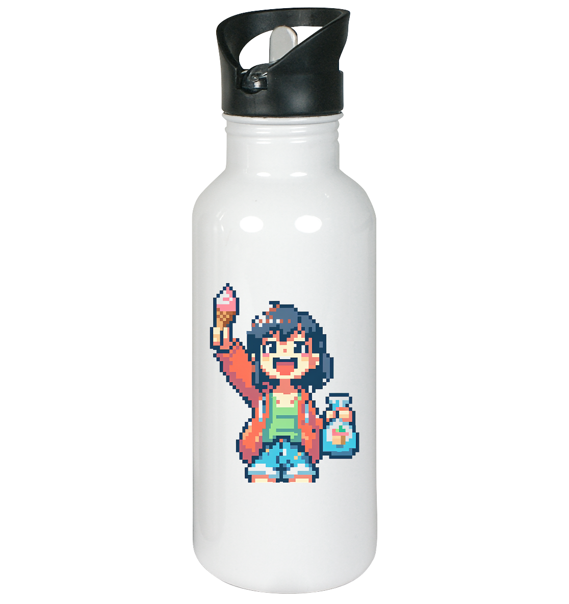 Moritz World: Happy Ice Girl - Thermoflasche Trinkflasche Kinder