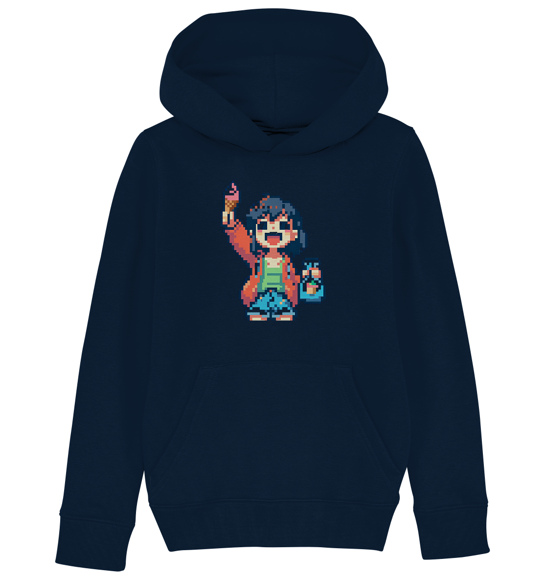 Moritz World: Happy Ice Girl - Kids Organic Hoodie