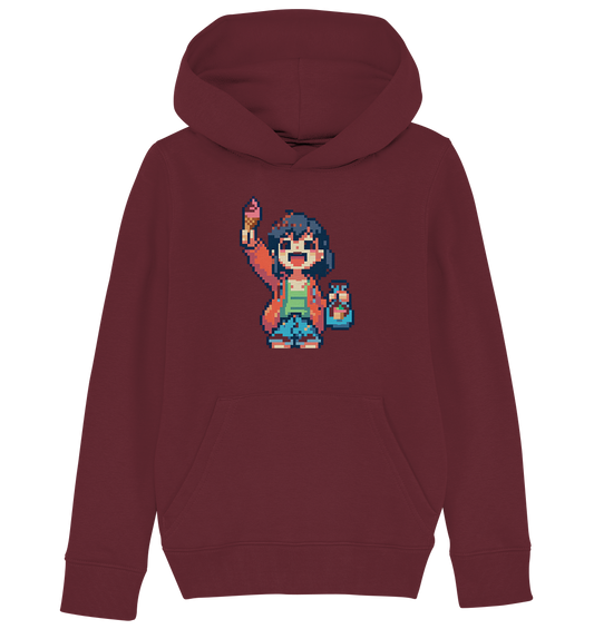 Moritz World: Happy Ice Girl - Kids Organic Hoodie