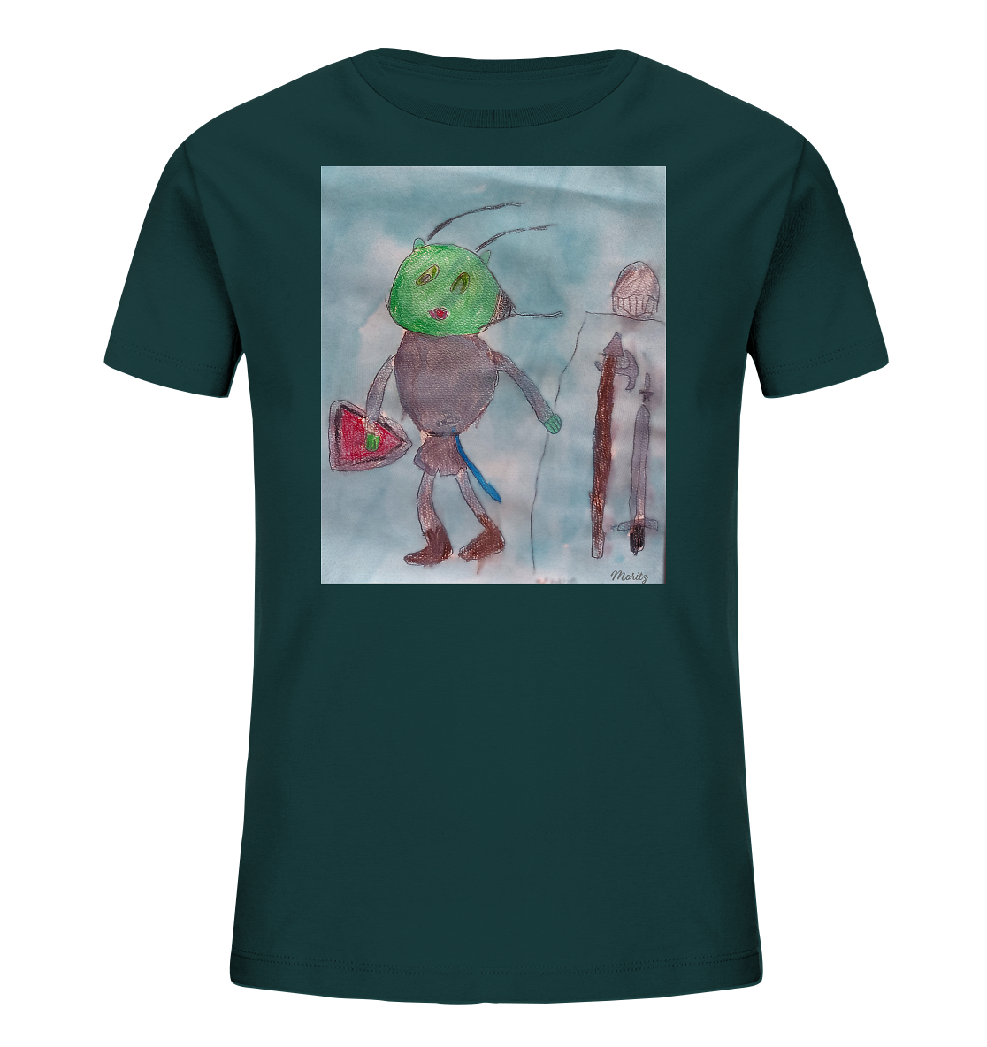 Moritz World: Brave Knight - Kinder Organic T-Shirt