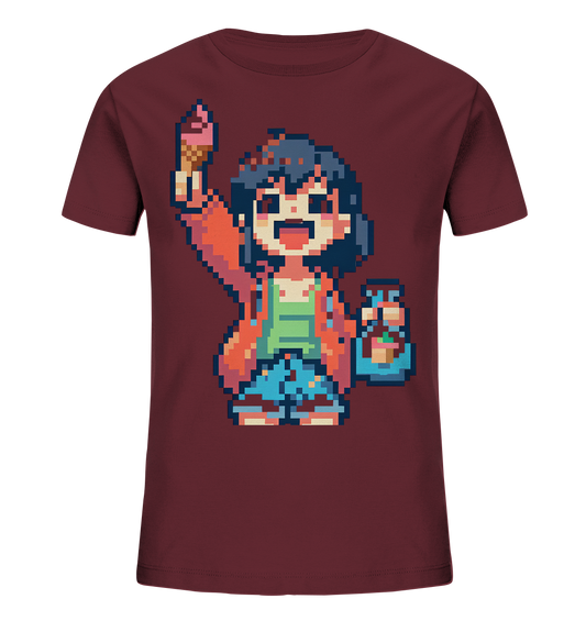 Moritz World: Happy Ice Girl - Kids Organic Shirt