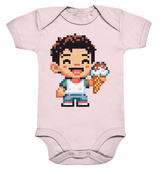 Moritz World: Happy Ice Boy - Organic Baby Bodysuit