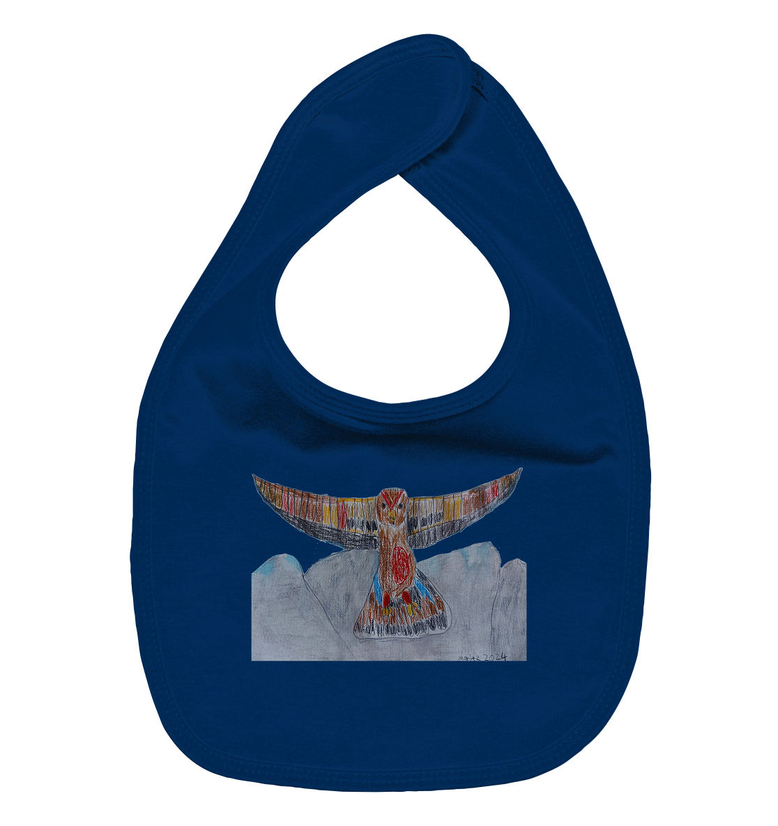 Moritz World: Flying Eagle - Organic Baby-Lätzchen