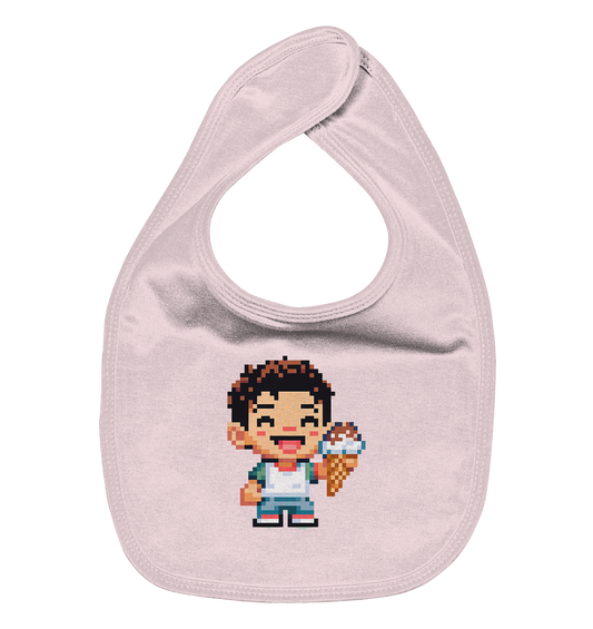Moritz World: Happy Ice Boy - Organic Baby-Lätzchen